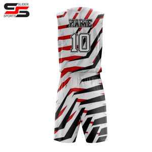 Uniforme de basket-ball à vêtements de sport fabriqué au Pakistan uniforme de basket-ball imprimé personnalisé à bas prix - Product Image 4