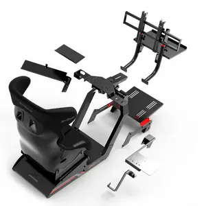 Nuevo Asiento de Realidad Virtual de Cuero para Juegos SIMs RACING COCKPIT XT PREMIUM 3.0, el Más Vendido del 2026, con Accesorios Completos, Envío Inmediato - Product Image 2