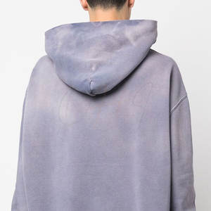 Nouvel Arrivage Vente Chaude Basics Sweats à Capuche Homme Effet Délavé Acide Prix de Gros Raisonnable Design Personnalisé Sweats à Capuche Homme Effet Délavé Acide - Product Image 5