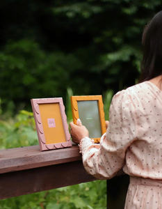 Durable Stylish and Perfect for Home Decor Minimalist Style for Modern Interiors Handcrafted Wooden Lacquer <b>Photo</b> <b>Frame</b> - Product Image 5