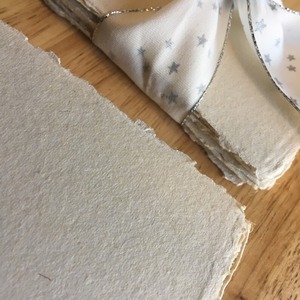 ปกบัตรสถานที่ นามบัตร กระดาษแฮนด์เมด ปกปิดขอบ - Product Image 2