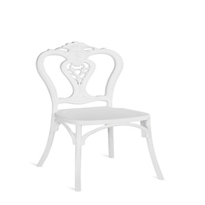 Silla de comedor de plástico blanco Regal apilable moderna colorida fiesta al aire libre evento café Hotel Villa exposición asientos al por mayor - Product Image 1