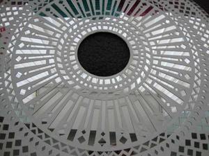 Vintage Bone <b>Mosaic</b> Decorative Wall <b>Mirror</b> Frame Unique Home Decor - Product Image 3