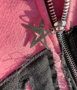 ชุดวอร์มผ้าฝ้ายระบายอากาศแบบกำหนดเองมีซิปโลโก้ความทุกข์ใน100% ต่ำ - Product Image 6