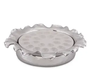 Best Quality Dessert <b>Stand</b> Restaurant and Hotel Ware Gold Plated Metal Aluminium <b>Cake</b> <b>Stand</b> <b>3</b> <b>Tier</b> at Best Price - Product Image 6