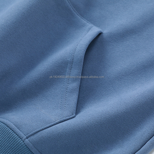 Sudadera con Capucha Extra Grande de Felpa Francesa Gruesa Personalizada al por Mayor, Sudadera con Capucha con Estampado de Bordado en Relieve para Hombre 2026 - Product Image 4