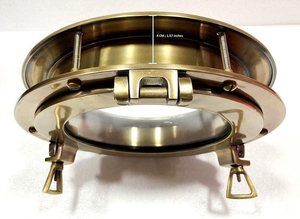 Porthole Nautical Ship Window Mirror Glass Vintage <b>Marine</b> Wall Mirror for Home Decor Bathroom Living Room and Coastal Decoration - Product Image 4