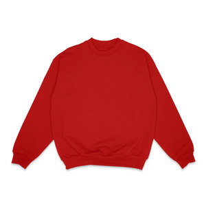 Sweat-shirt à col rond en molleton éponge unisexe pour hommes, pull-over doux en molleton éponge - Product Image 4