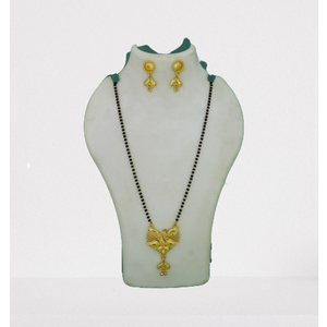 Vente en gros plaqué or formant pendentif long Mangalsutra usage quotidien finition or Mangalsutra mariage traditionnel Mangalsutra - Product Image 1