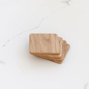 Sous-verre carré en bois de luxe fait main pour cérémonie du thé, écologique, en bois naturel, épaisseur 4 mm, MN Exports, diamètre 350 mm - Product Image 6