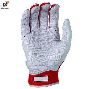 ถุงมือเบสบอลหนังสำหรับผู้ชายถุงมือตีลูกบอล2024ออกแบบโลโก้ได้ตามต้องการ - Product Image 6