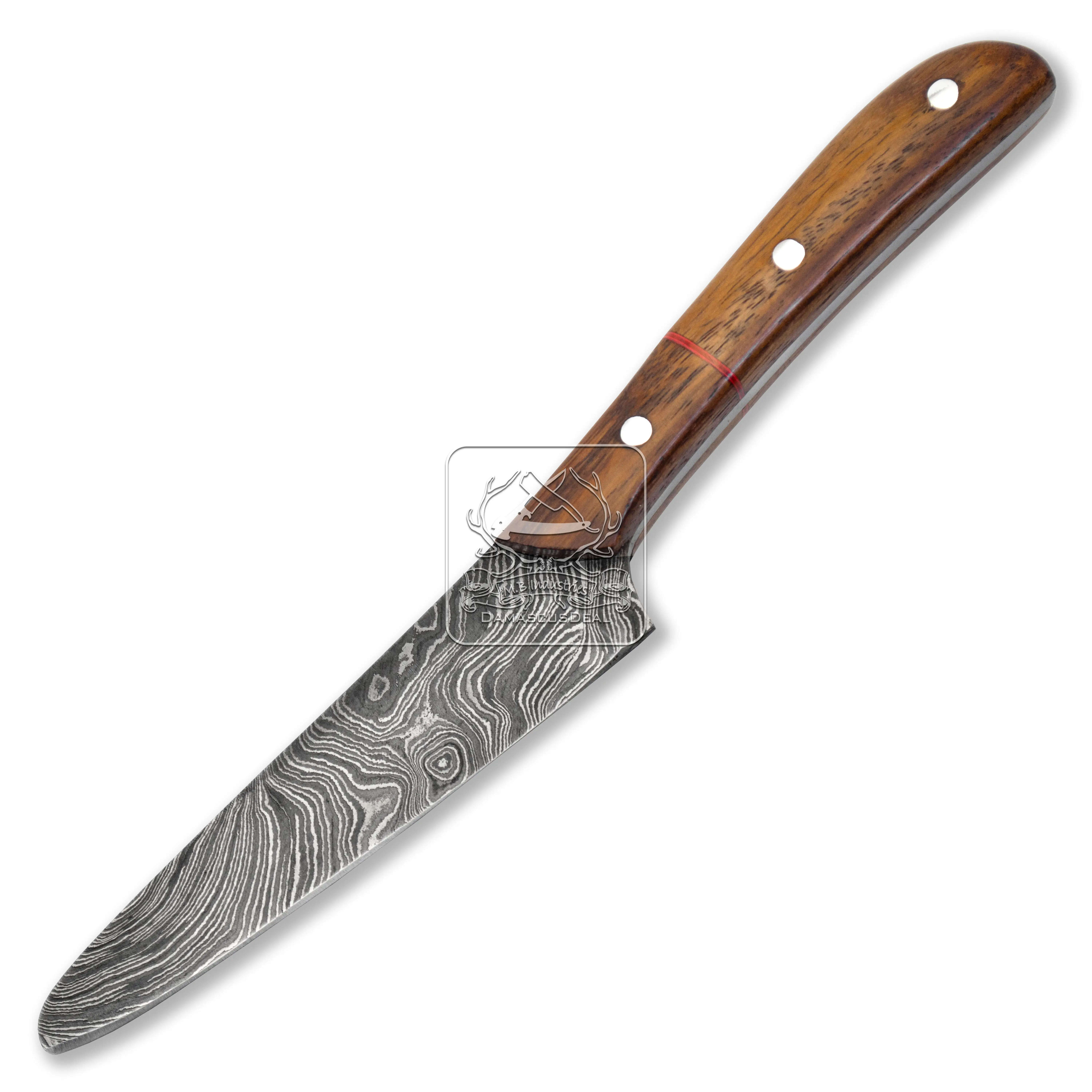 Vendita calda coltello da cucina in acciaio damasco stile giapponese DD-Kitchen-120 professionale coltello da Chef affilato con manico in palissandro
