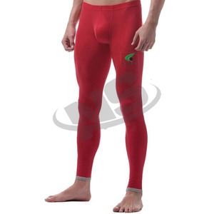 Leggings de compression pour hommes Active Stretch, pantalon d'entraînement hautement élastique, collants de sport pour la course à pied, couleur unie, salle de sport, usine du Pakistan 2025 - Product Image 3