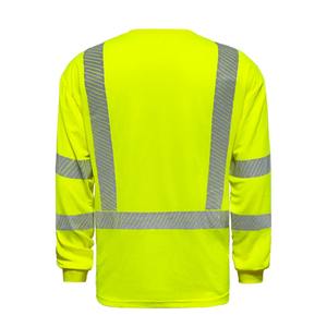 เสื้อเซฟตี้สะท้อนแสง แขนยาว ผ้าโพลีเอสเตอร์ ระบายอากาศได้ดี น้ำหนักเบา ทนทาน ปรับได้ สวมใส่สบาย - Product Image 6