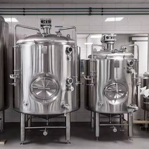 ถังผสมสแตนเลสสำหรับอุตสาหกรรมอาหารและเคมี วิศวกรรมตุรกี SS304/SS316 ออกแบบเพื่อสุขอนามัย สำหรับจัดเก็บในอุตสาหกรรม - Product Image 1