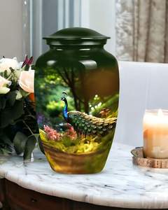 Urna Funeraria de Aluminio con Acabado Brillante de Marca Privada para Mantener el Brillo Duradero con un Elegante Diseño Conmemorativo - Product Image 6