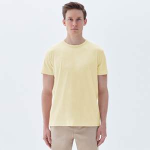 เสื้อยืดคอกลมผู้ชายผ้าพิมาแบบยืดได้ - Product Image 2