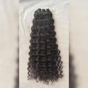 อินเดียผมมนุษย์แท้ | มัดผมดิบแบบคู่ | มัดผมแบบแอฟโฟรมีพิ้งกี้ - Product Image 1