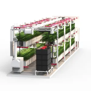 Environment Aero-hydroponic Container Farm Grow System Automatic Grow Room Environment Controlled