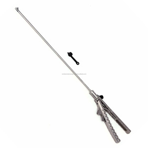 Portaagujas Tipo V para Laparoscopia, de Acero Inoxidable, Quirúrgico, con Certificación CE, Reutilizable, para Hospitales y Clínicas - Product Image 3