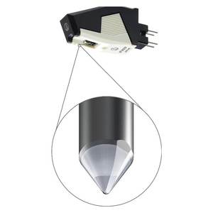 Cartouche Audio Technica blanche et noire pour platine vinyle 85EP, accessoire d'instrument de musique - Product Image 2