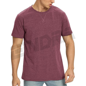 T-shirt décontracté en coton de qualité supérieure pour hommes tissu doux coupe moderne col rond manches courtes respirant usure quotidienne style tendance must - Product Image 2