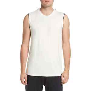 Gym Workout Séchage Rapide Respirant Hommes Débardeurs 100% Coton Meilleur Fabricant Logo Personnalisé Hommes Débardeur Sans Manches Service OEM - Product Image 6