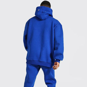 Chándal de lujo con diamantes de imitación para hombre, pantalones con capucha y logotipo personalizado de alta calidad, ropa de calle de invierno, chándales con estrellas estampadas para hombre - Product Image 2