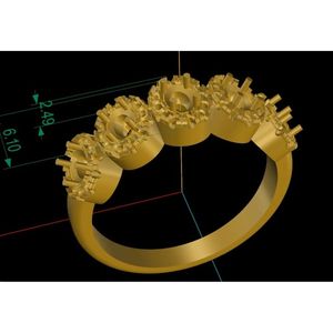 Bague de fiançailles pour femme avec diamant ovale jaune naturel fantaisie en or 14 carats - Product Image 3