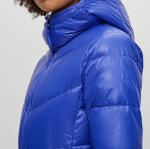 Chaquetas Acolchadas de Alta Calidad para Mujer, Chaquetas Acolchadas Cortas de Invierno Más Vendidas al por Mayor, Chaqueta Acolchada Informal de Invierno para Calle - Product Image 4