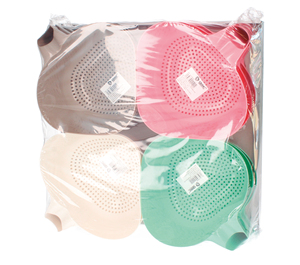 Scolapasta ovale in plastica con manico, colori assortiti (GSC 4001714) - Product Image 5