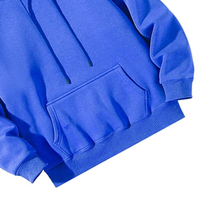 Streetwear Sweat à capuche surdimensionné en coton de haute qualité pour hommes, pochette tricotée personnalisée pour l'hiver, au prix de gros - Product Image 6