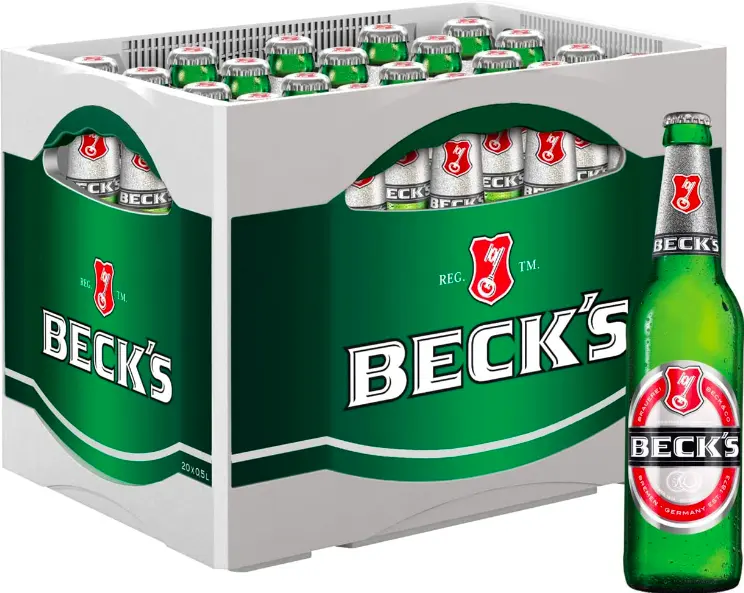Becks пиво/5% алкоголь Beck's пиво 500 мл банка