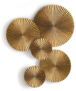 Arte de pared de hierro de Metal redondo grande más vendido en nuevo estilo retrato de diseño de Clive recubierto de polvo negro para decoración de sala de estar y dormitorio - Product Image 2