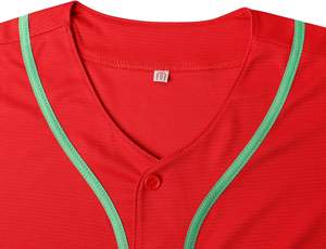 Ensemble d'uniformes de baseball pour équipe sportive, couleurs et logo personnalisés, couture durable, tissu respirant, mouvement facile, haute qualité - Product Image 3