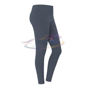 Leggings d'équitation taille haute de performance avec grip intégral, extensibles et compressifs, Fourniture OEM - Product Image 3