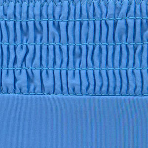 Conjunto de Bikini Bandeau para Mujer, Traje de Baño de Dos Piezas con Tirantes Halter, Elegante Traje de Baño de Playa de Alta Calidad con Logotipo Frontal de Secado Rápido, Azul - Product Image 5