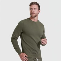 Sudaderas lisas de cuello redondo para hombre, sudaderas de talla personalizada con precio al por mayor, sudaderas más vendidas de Team Builder