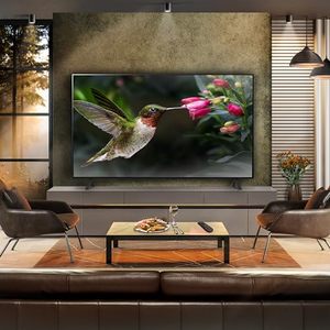 77-Inch 4K UHD OLED Smart <b>TV</b> with AI Processor 120Hz Refresh Rate Black Color - Product Image 3