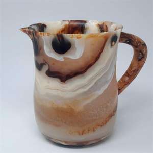 Unique Handmade Resin Pitcher Modern Stylish Durable Lightweight Decorative Jug Ideal for Serving Drinks at Parties - Product Image 2