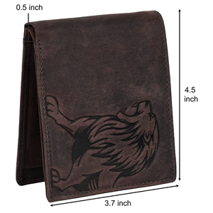 2023 Wholesale <b>Cheap</b> Price High Quality Leather <b>Wallet</b> Customizable Designed Genuine Leather <b>Wallet</b> - Product Image 6