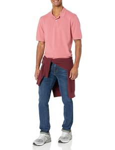 Nouvelle marque de haute qualité hommes à manches courtes pour Polo pour l'été 100% coton respirant Anti-rides motif solide - Product Image 3