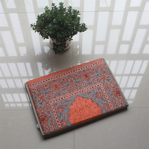 Alfombras de oración musulmanas, alfombrilla de oración antideslizante islámica plegable de viaje, alfombrilla de oración con respaldo musulmán - Product Image 2