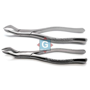 Ensemble dentaire extraction dentaire molaire supérieure inférieure ensemble de pinces à toutes les dents instruments chirurgicaux de chirurgie d'extraction orale - Product Image 2