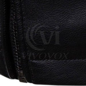 Veste en cuir de vache pour homme, style streetwear, col montant, prix de gros pour usage extérieur, taille adulte - Product Image 5