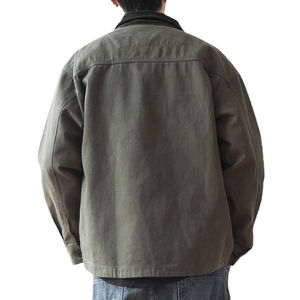 Veste universitaire homme style décontracté hiver préféré avec veste de bureau zippée - Product Image 4