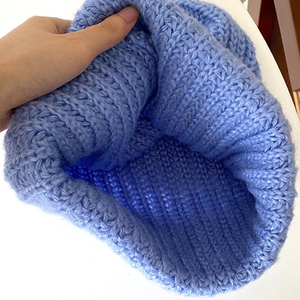 หมวกถักนิตติ้งสำหรับใช้ในธุรกิจการเดินทางชายหาดป้ายหนังปัก3D สำหรับฤดูหนาวออกแบบได้ตามต้องการ - Product Image 4