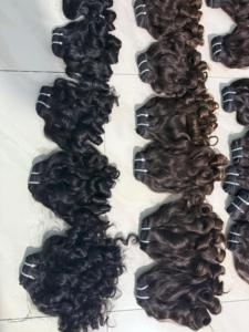 Paquetes de ondas naturales de alta calidad 15A 100 por ciento extensiones de cabello humano cabello crudo indio sin procesar paquetes de cabello suave y duradero - Product Image 6