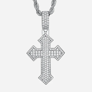 Pendentif Hip Hop pour homme en alliage plaqué or, personnalisé, de qualité supérieure, serti de diamants - Product Image 1