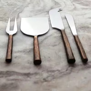 Couteau à fromage en acier inoxydable avec manche en marteau, outils à fromage en métal pour la cuisine à domicile - Product Image 2